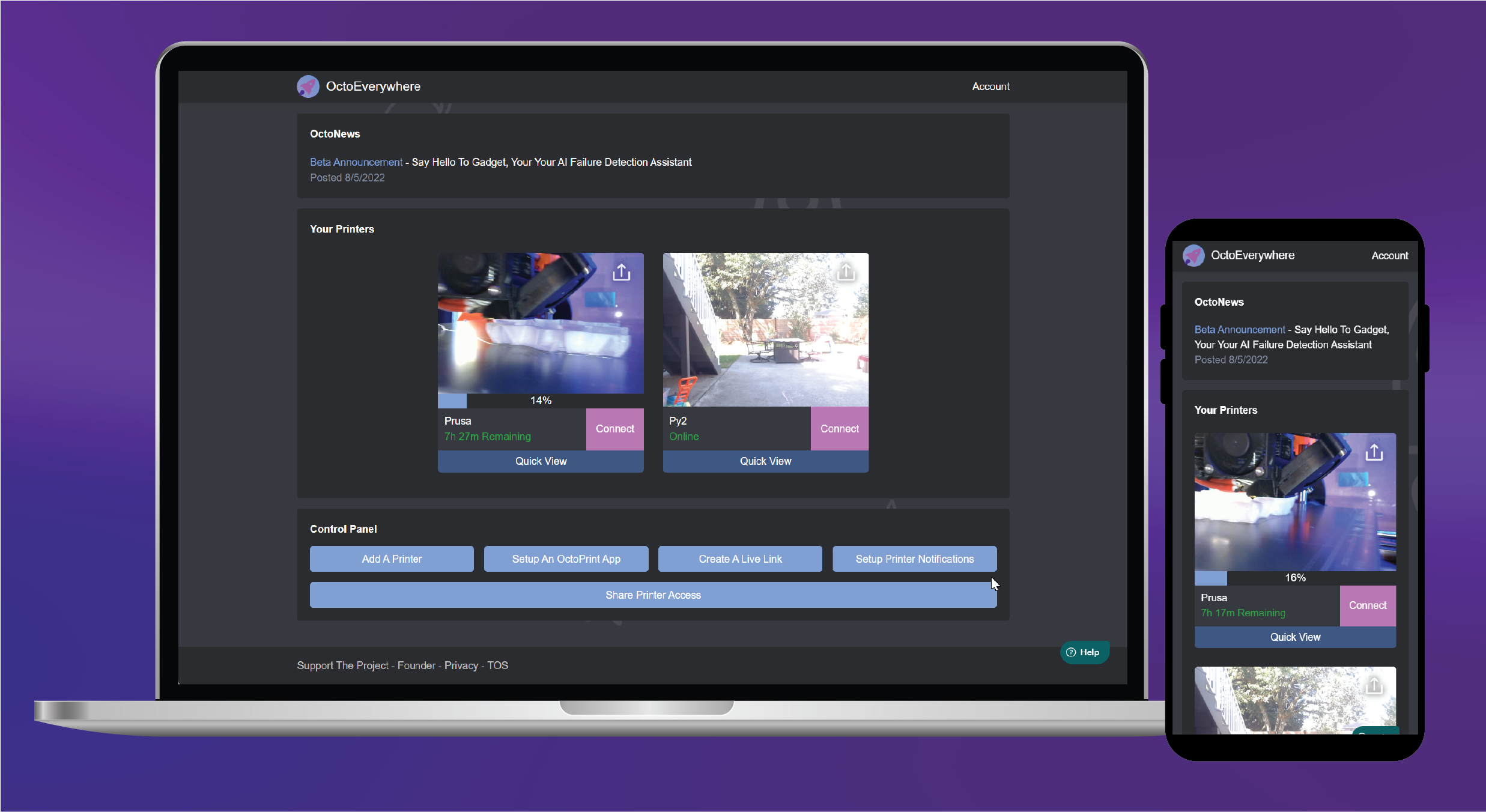 OctoEverywhere screenshot